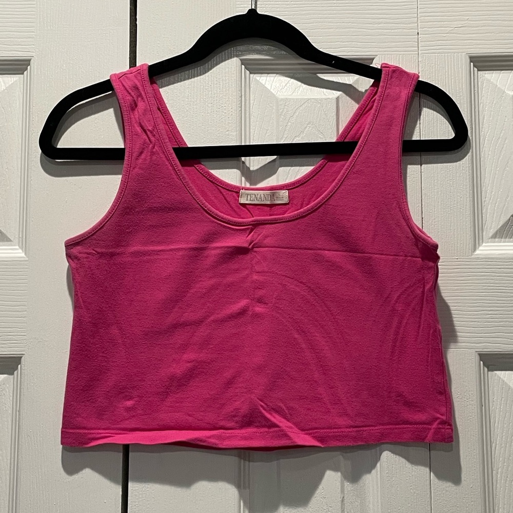 Hot Pink Crop Top